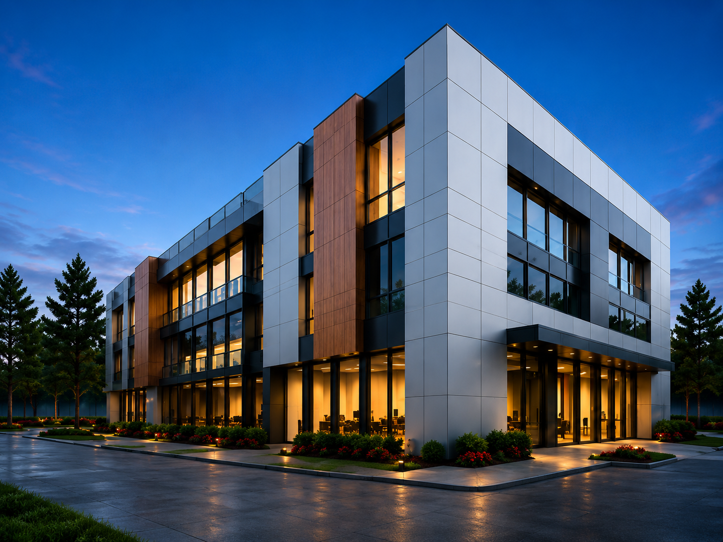 Exterior Cladding Building