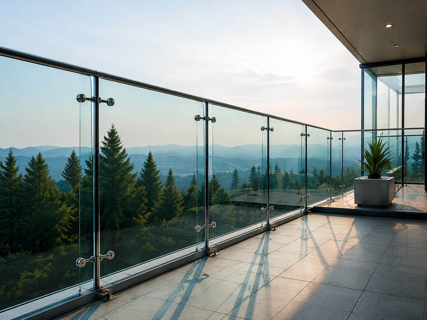 Tuffen Glass Railing